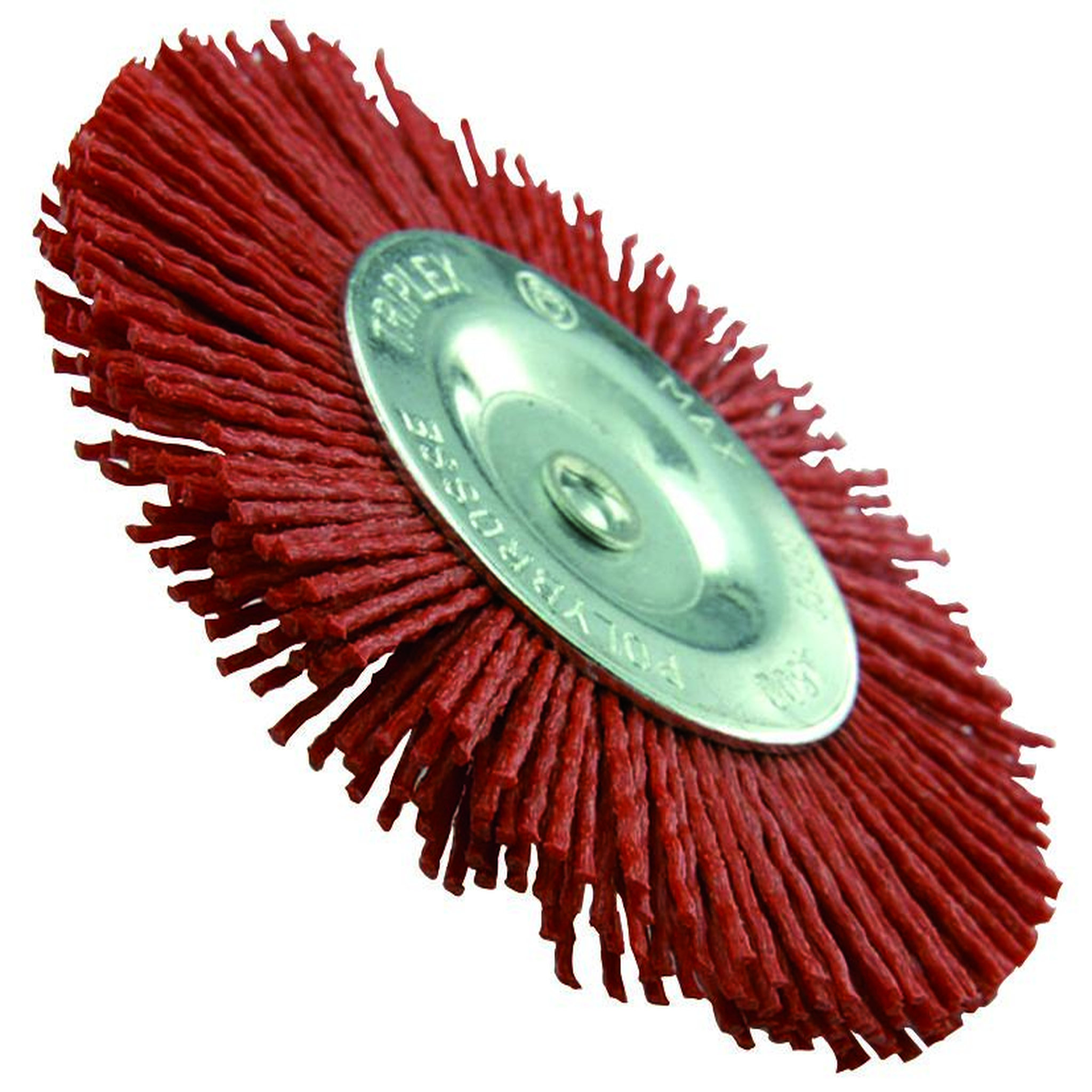 TIVOLY Polybrosse rouge circulaire pour bois TIVOLY, Diam.100 mm
