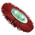 TIVOLY Polybrosse rouge circulaire pour bois TIVOLY, Diam.100 mm