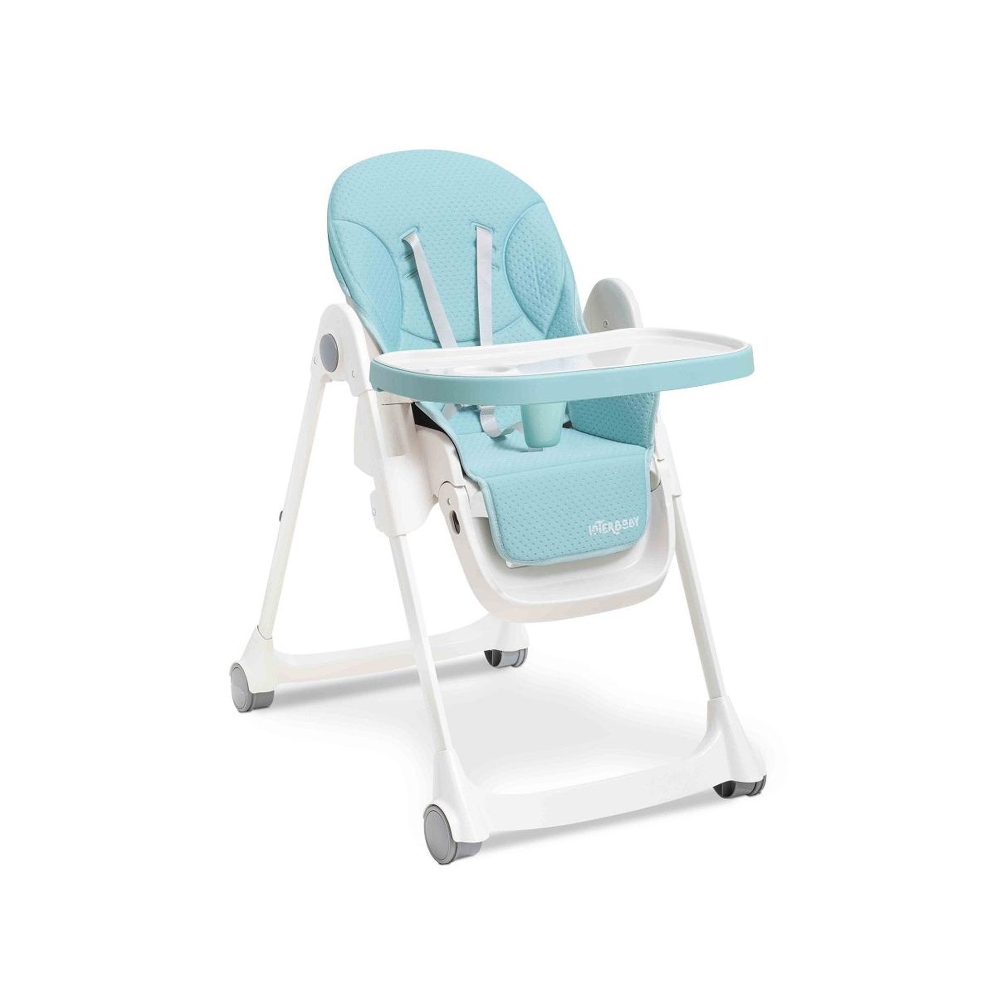 Voir la diapositive 1 : INTERBABY Chaise Haute Comfort Eat Vert