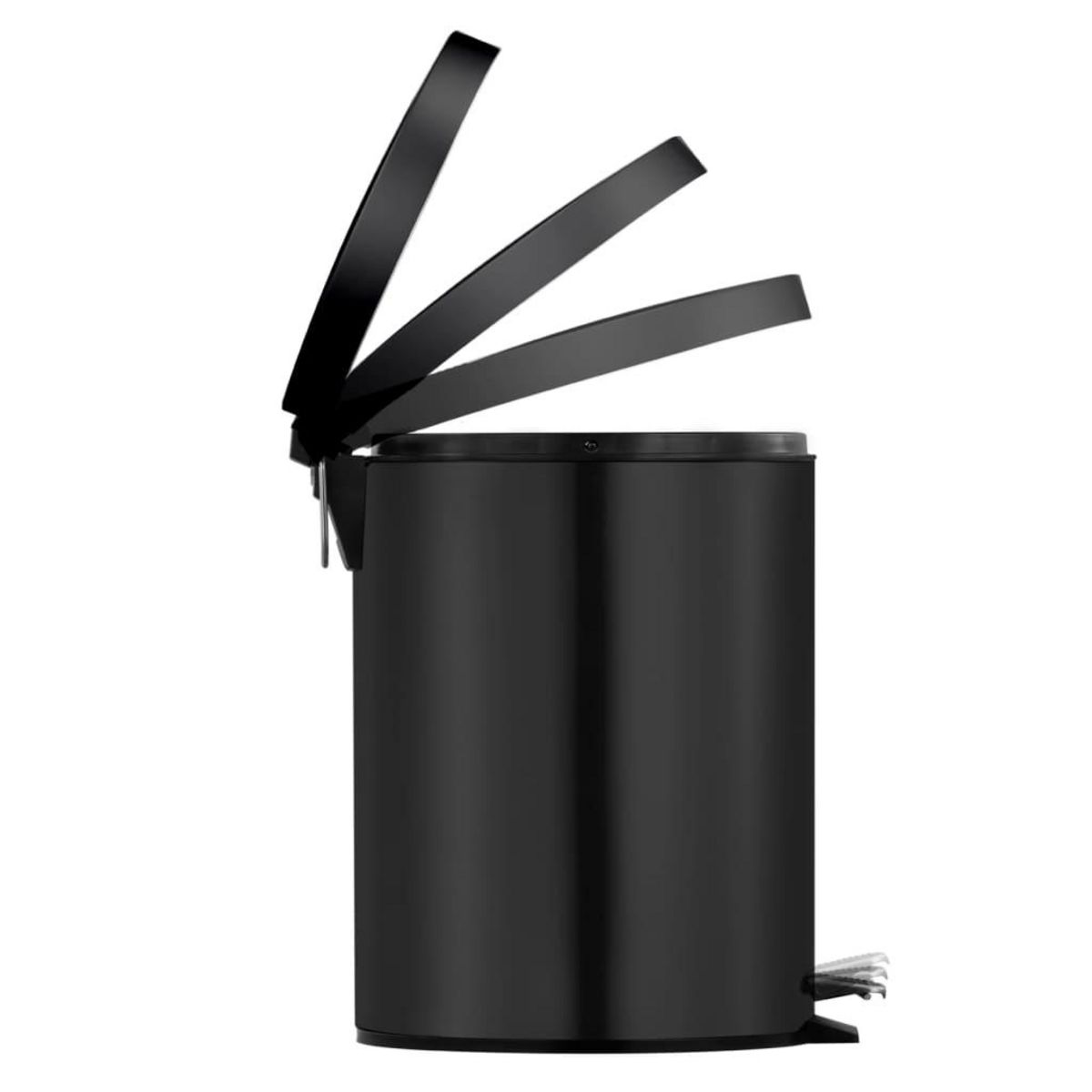EKO EKO Poubelle a pedale Classic 5 L Noir