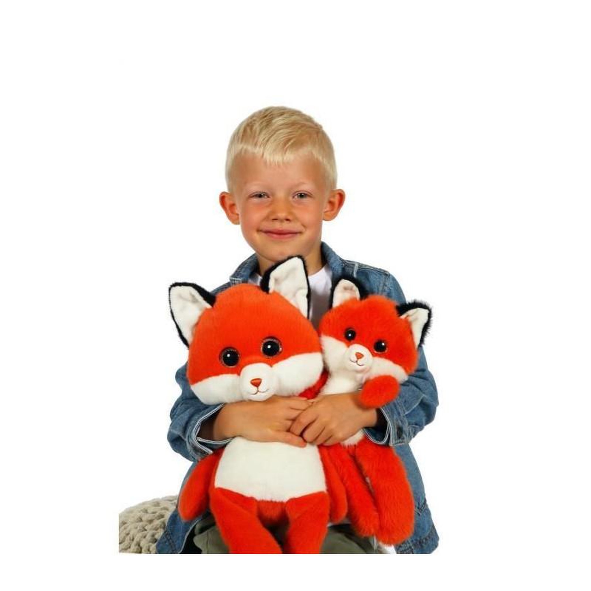 Voir la diapositive 3 : TOYS TOYS Peluche Renard Leggies - GIPSY TOYS - Orange, 48 cm
