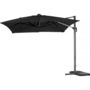 Voir la diapositive 4 : Habitat et Jardin Parasol jardin déporté led alu  Sun 3 Luxe  3 x 3 m - Noir