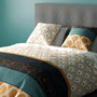 Voir la diapositive 2 : ATELIER DU COTON Parure housse de couette 100% coton 57fils , banguii