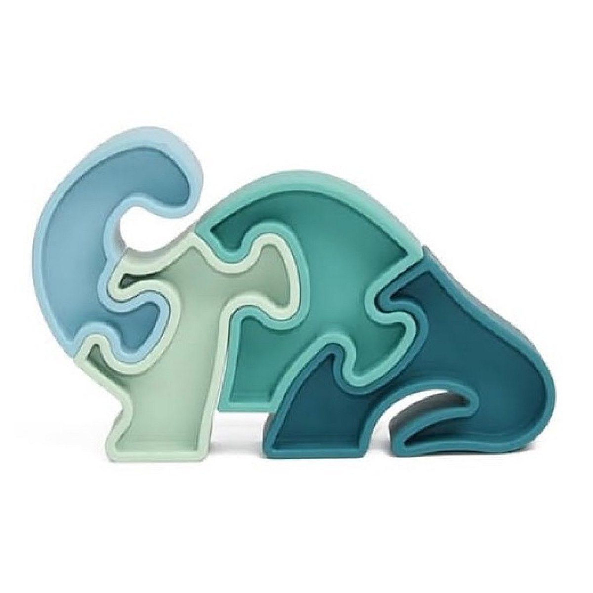 PETIKIDS 41068 puzzle 3d diplodocus vert en silicone