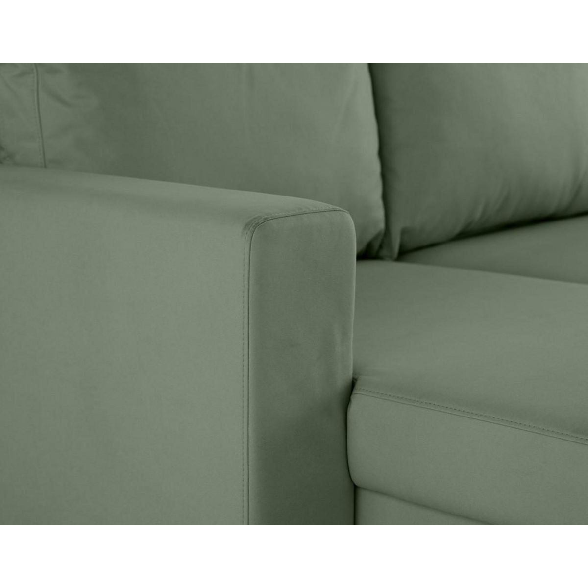 BEST MOBILIER Nordic - canapé d'angle réversible 4 places - convertible avec coffre - en simili