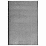 VIDAXL Paillasson gris 60x90 cm