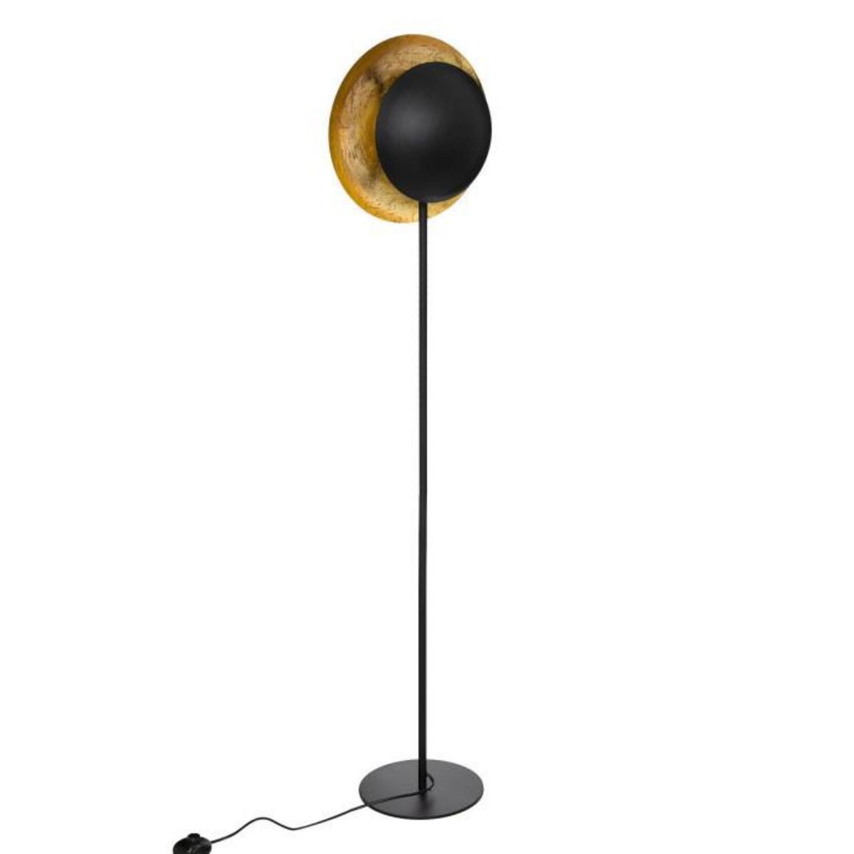ATMOSPHERA Lampadaire en Métal  Estee  144cm Noir