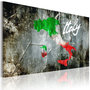 Voir la diapositive 1 : Paris Prix Tableau Imprimé  Carte Artistique de l'Italie