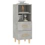 Voir la diapositive 4 : VIDAXL Buffet Gris beton 34,5x34x90 cm Bois d'ingenierie