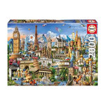EDUCA EDUCA Puzzle 2000 pieces Symboles D'Europe