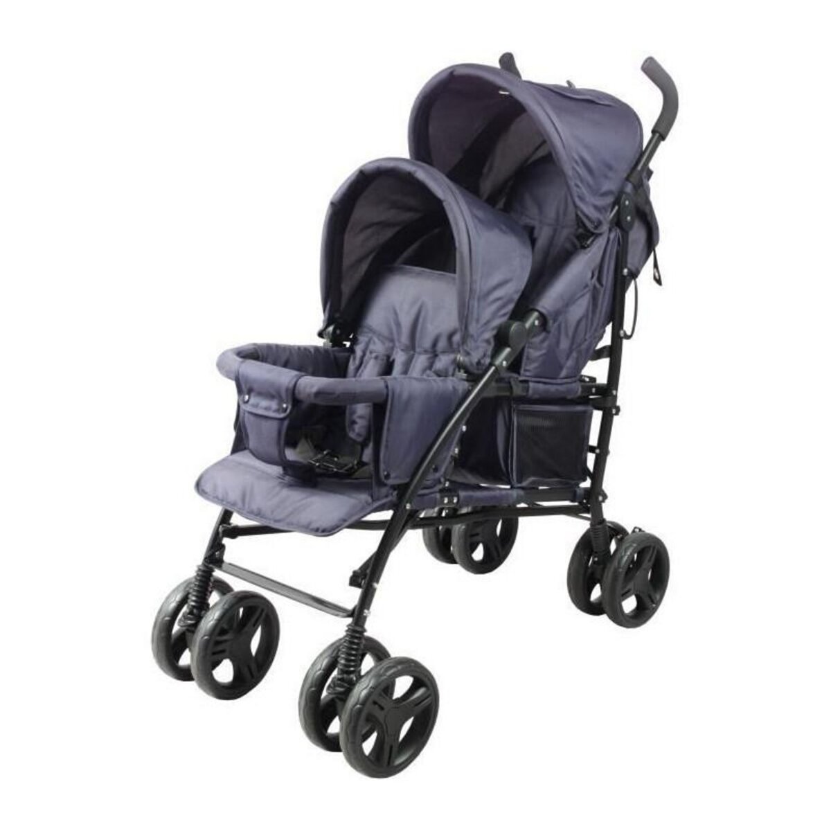BAMBISOL Poussette canne double BAMBISOL - 6-36 mois pour le siege avant (max 15 kg) et de 0-36 mois (max 15 kg) pour le siege arriere