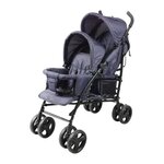 BAMBISOL Poussette canne double BAMBISOL - 6-36 mois pour le siege avant (max 15 kg) et de 0-36 mois (max 15 kg) pour le siege arriere
