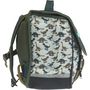 Voir la diapositive 3 : AUCHAN Cartable 36 cm marron Dinosaure