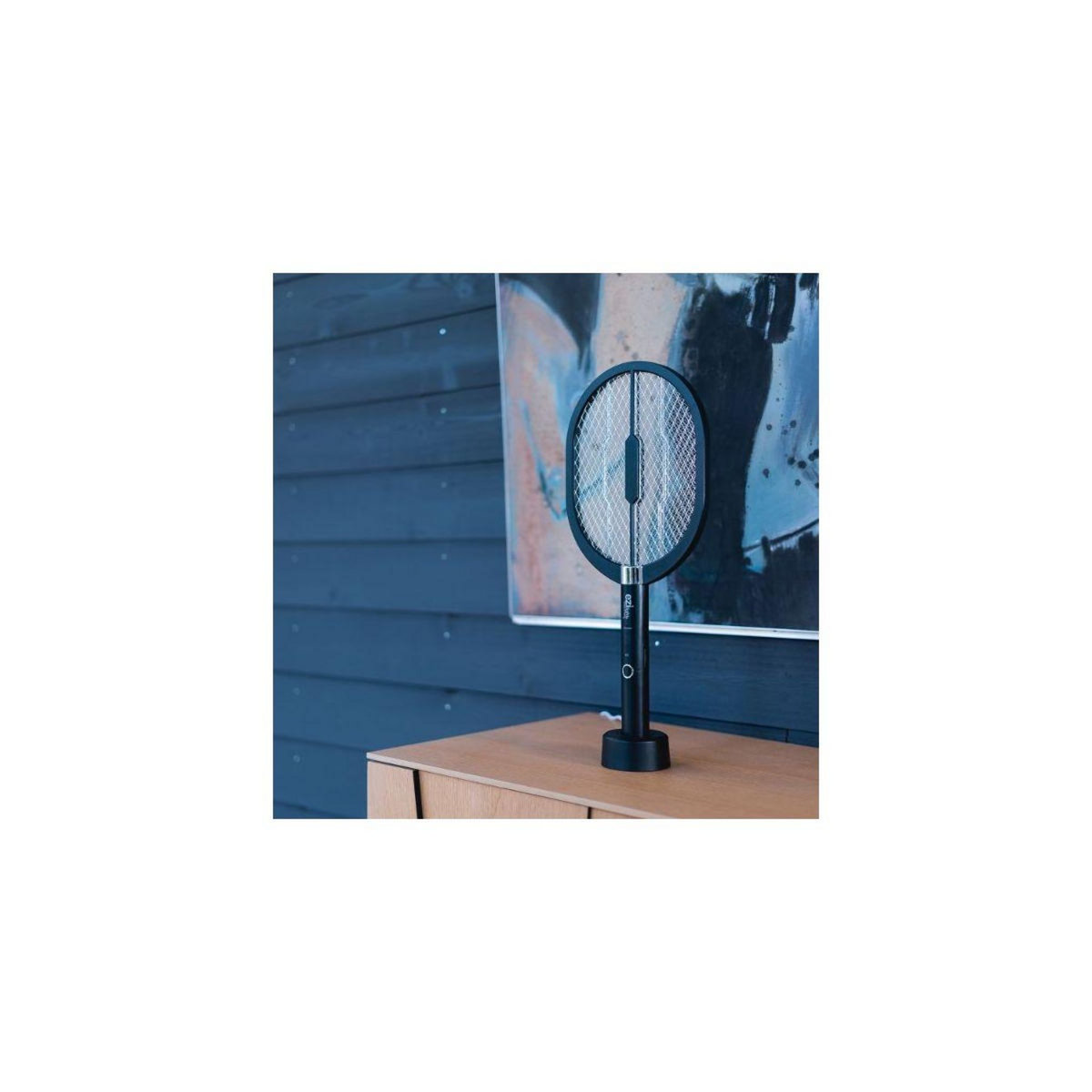 EZILIGHT Raquette à insectes 3000V anti-moustique 2 en 1