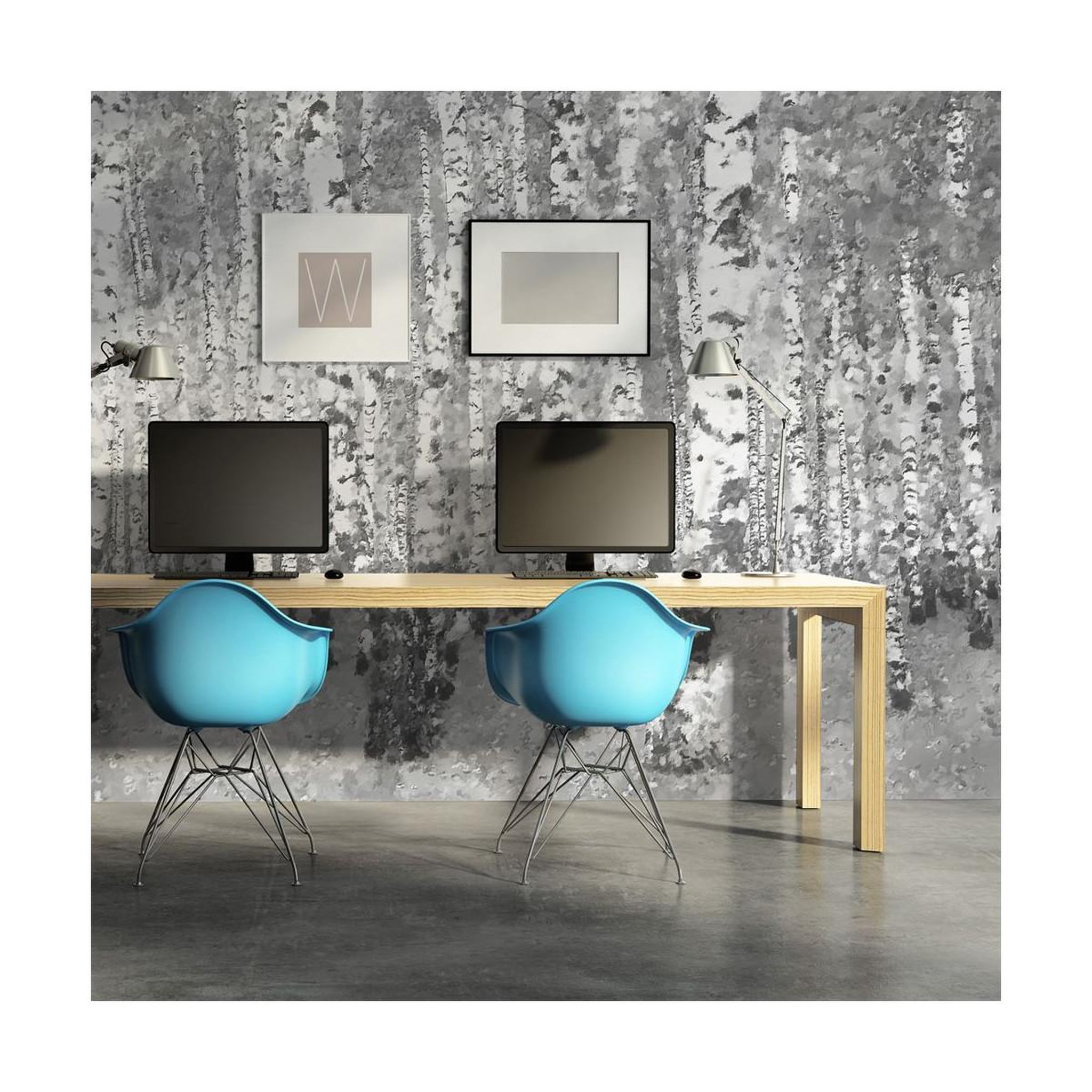 Paris Prix Papier peint  birch seclusion ii  450x270cm