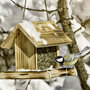 Voir la diapositive 2 : Windhager Mangeoire en bois  22 x 19,5 x 20,5cm