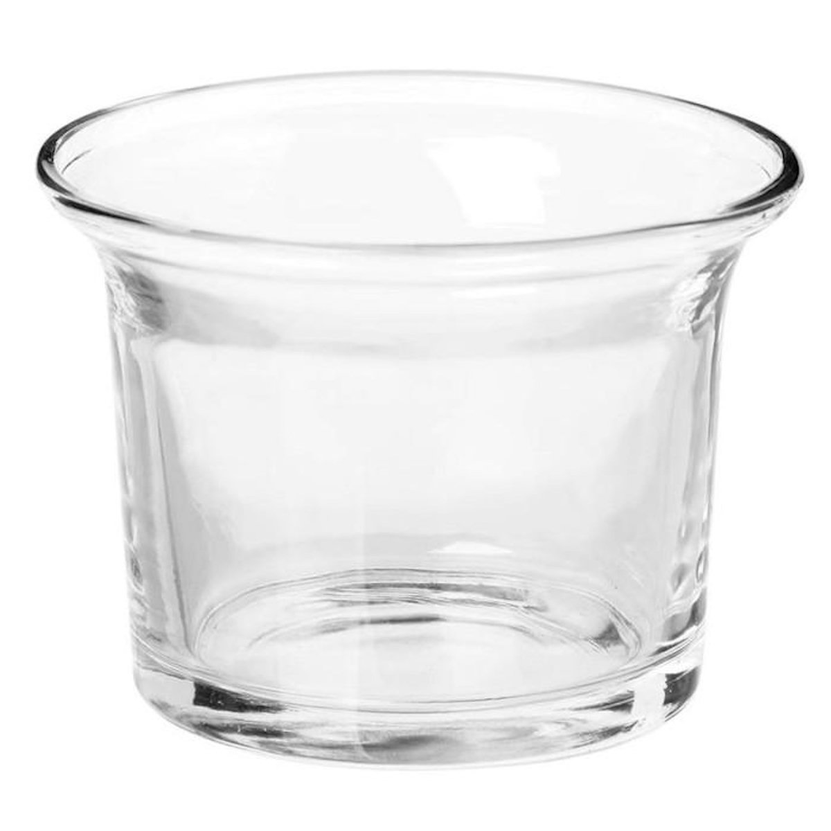 ATMOSPHERA Photophore en Verre  Évasé  5cm Transparent