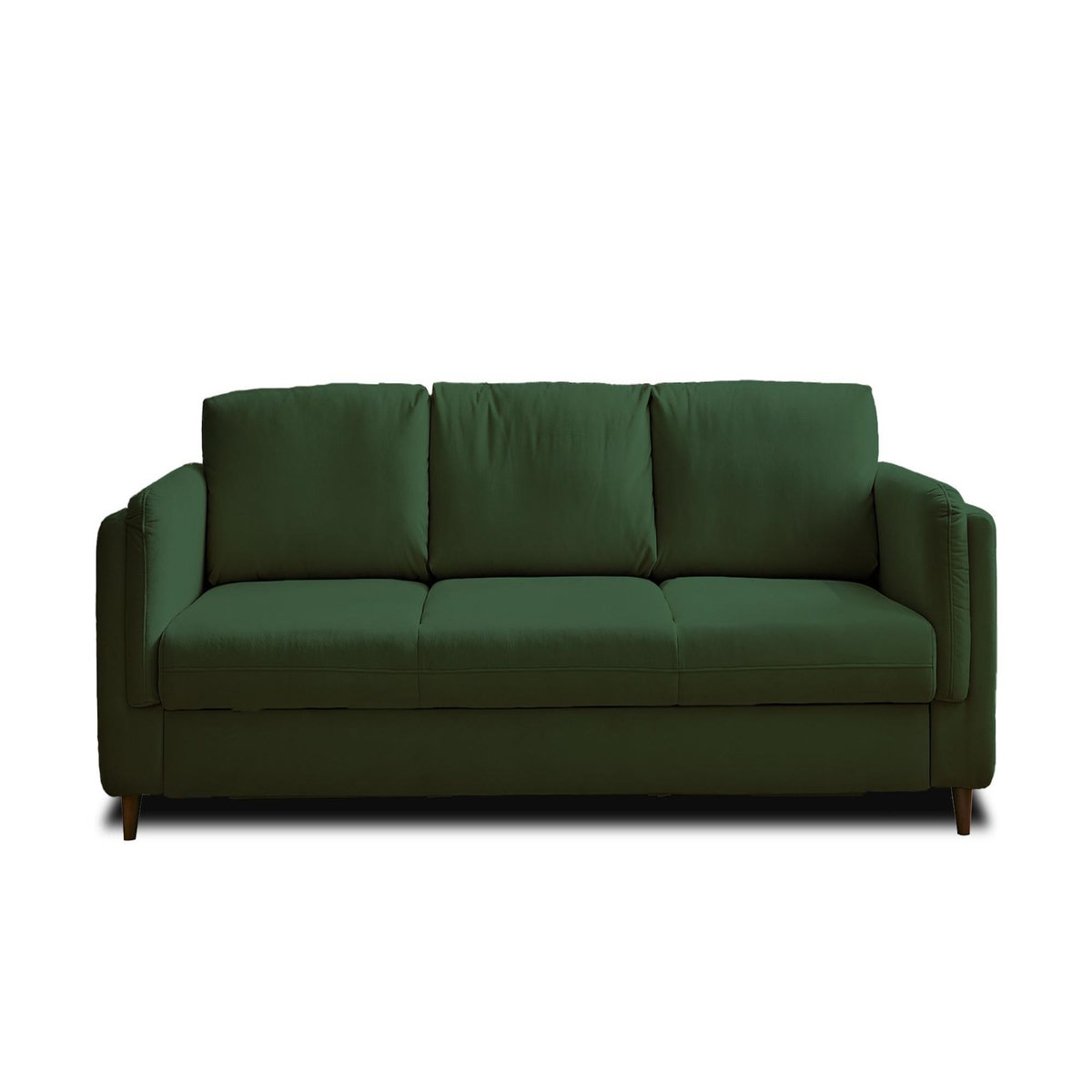 LISA DESIGN Brooke - canapé 3 places - convertible - en velours