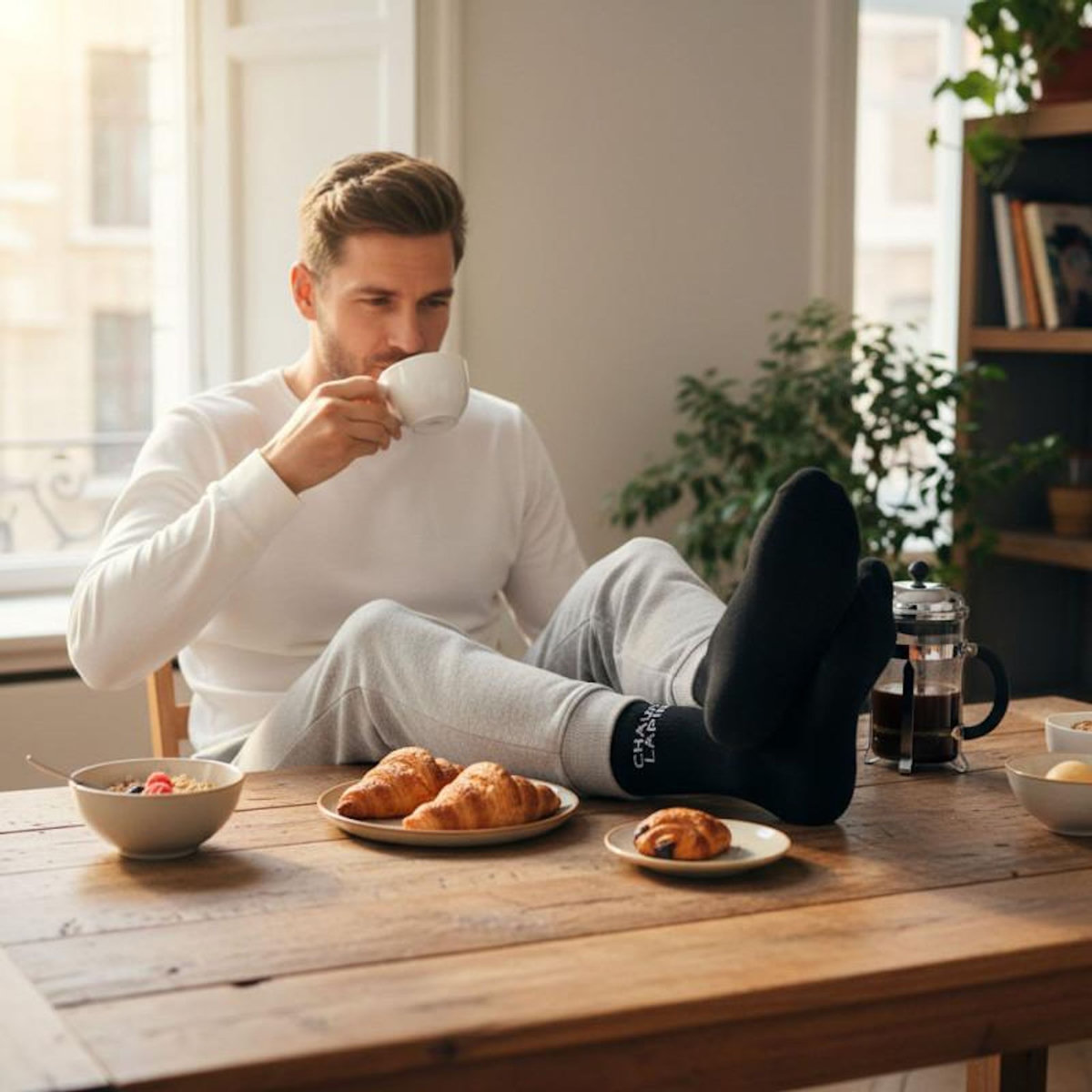 OZABI OZABI Chaussettes Homme Message Humoristiques