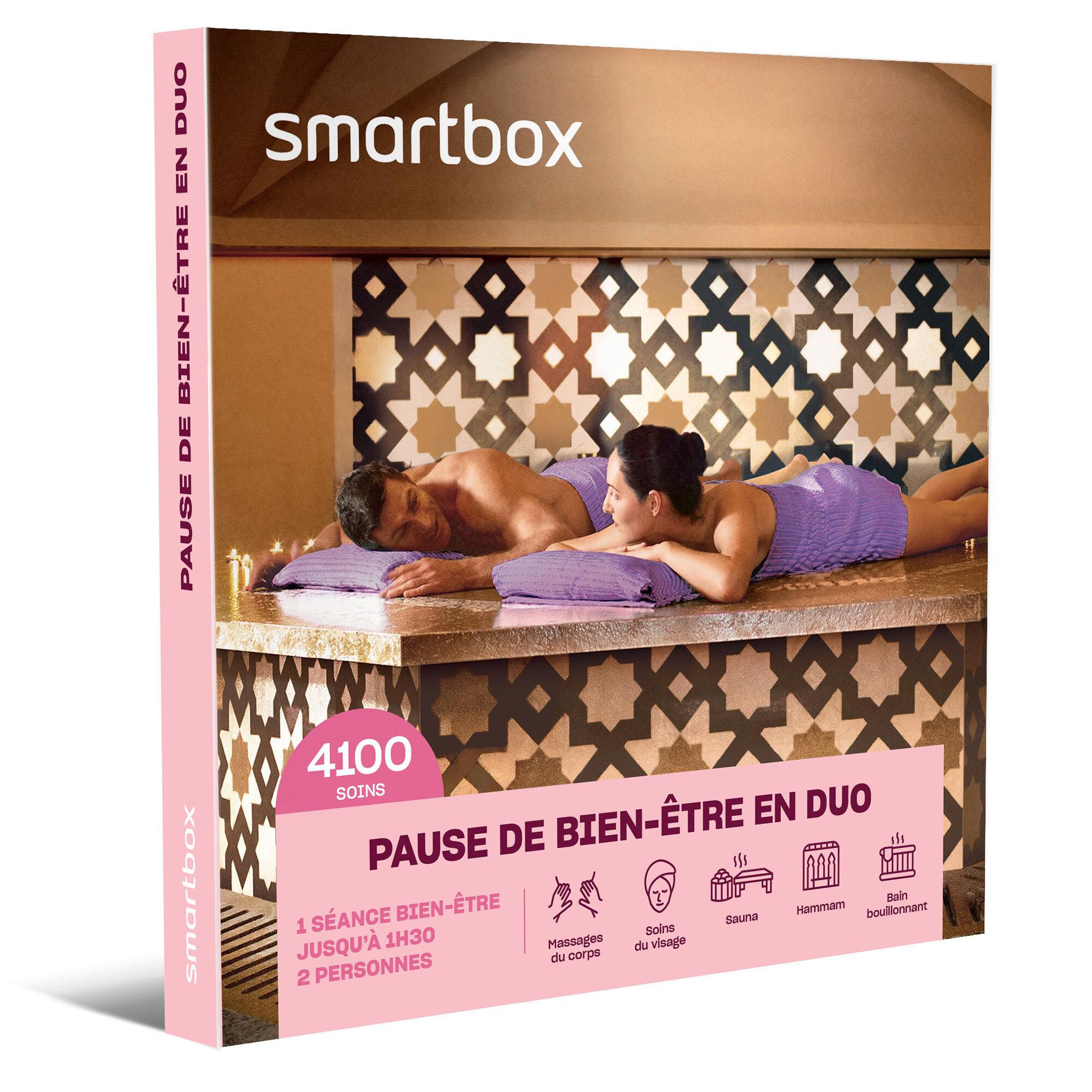 Voir la diapositive 1 : Smartbox Pause de bien-être en duo - Coffret Cadeau Bien-être