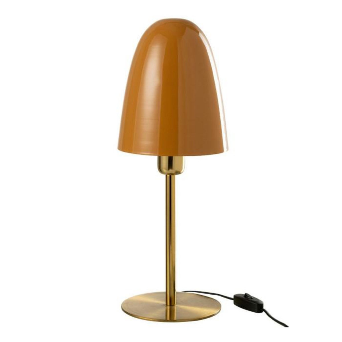 Paris Prix Lampe à Poser en Métal  Denny  46cm Ocre