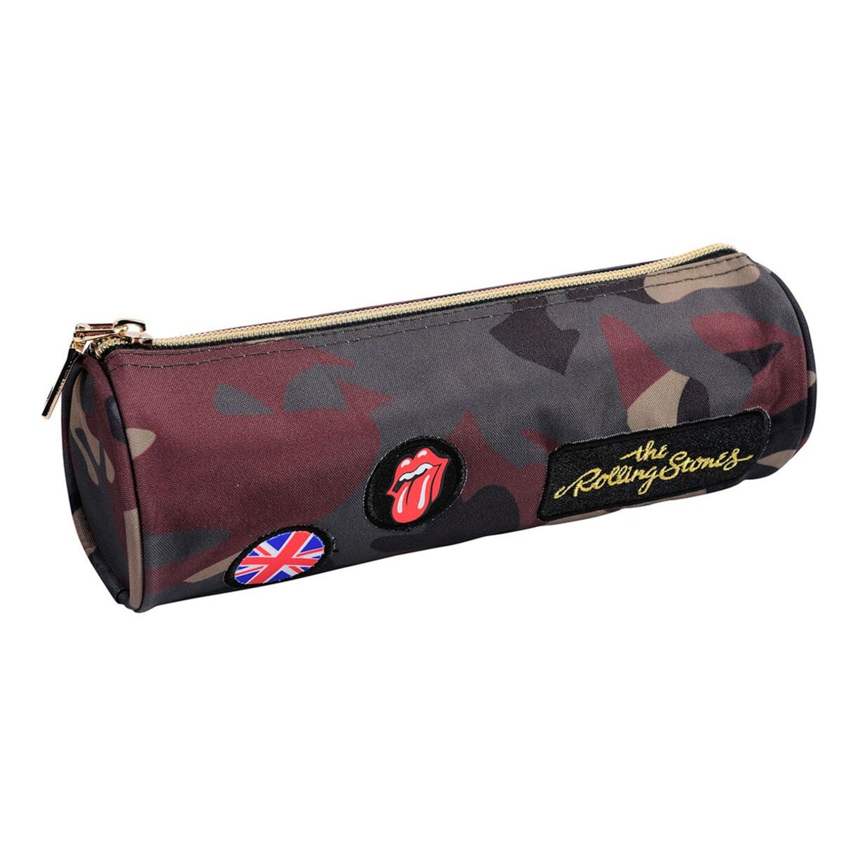  Trousse ronde fille The Rolling Stones camouflage