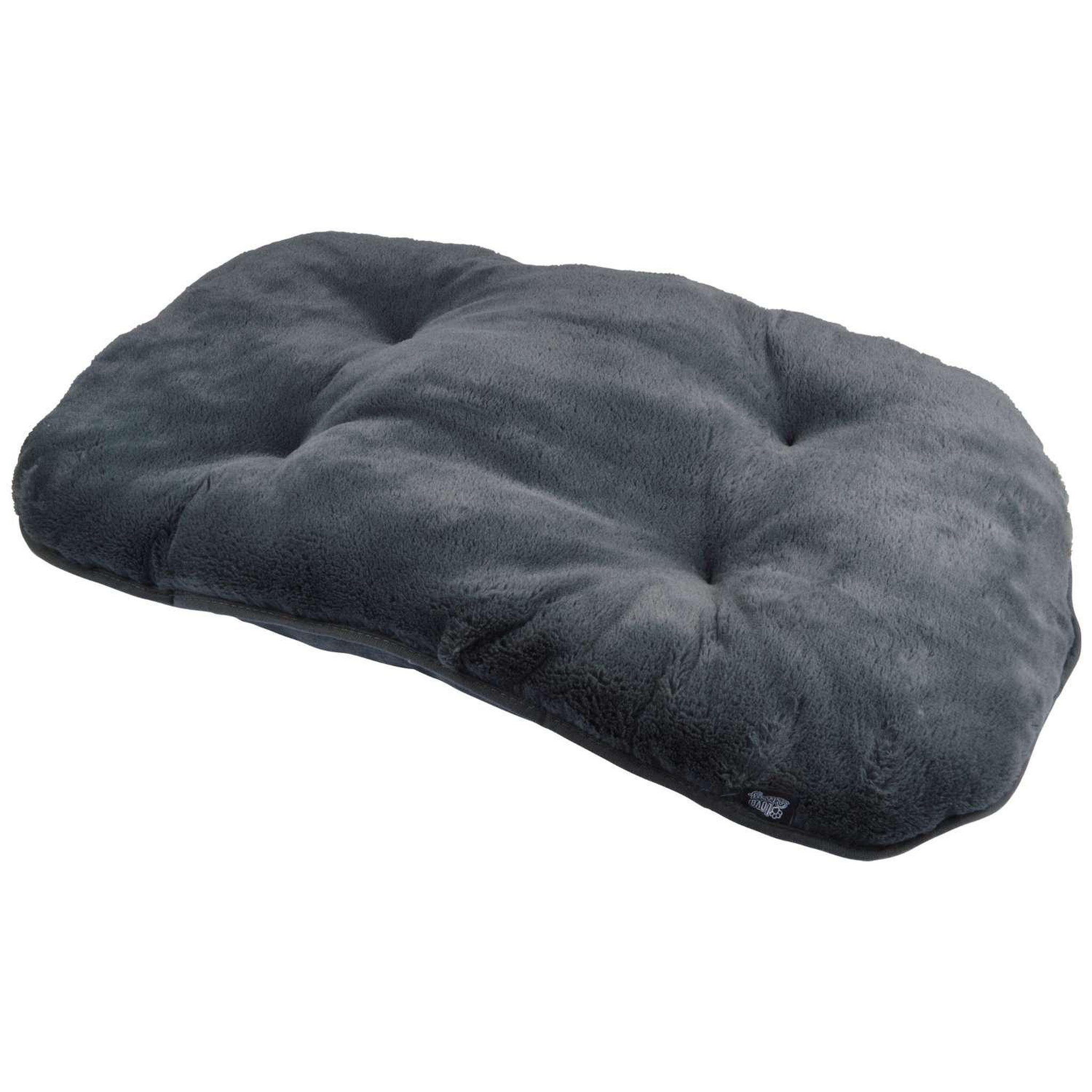 Voir la diapositive 1 : LOVE STORY Coussin doux réversible happy pour chien et chat