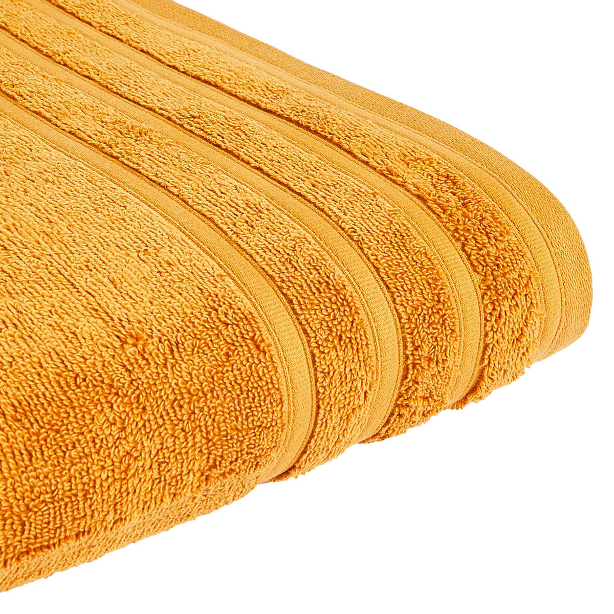 ACTUEL Drap de bain uni en coton bouclé 500 gr/m2