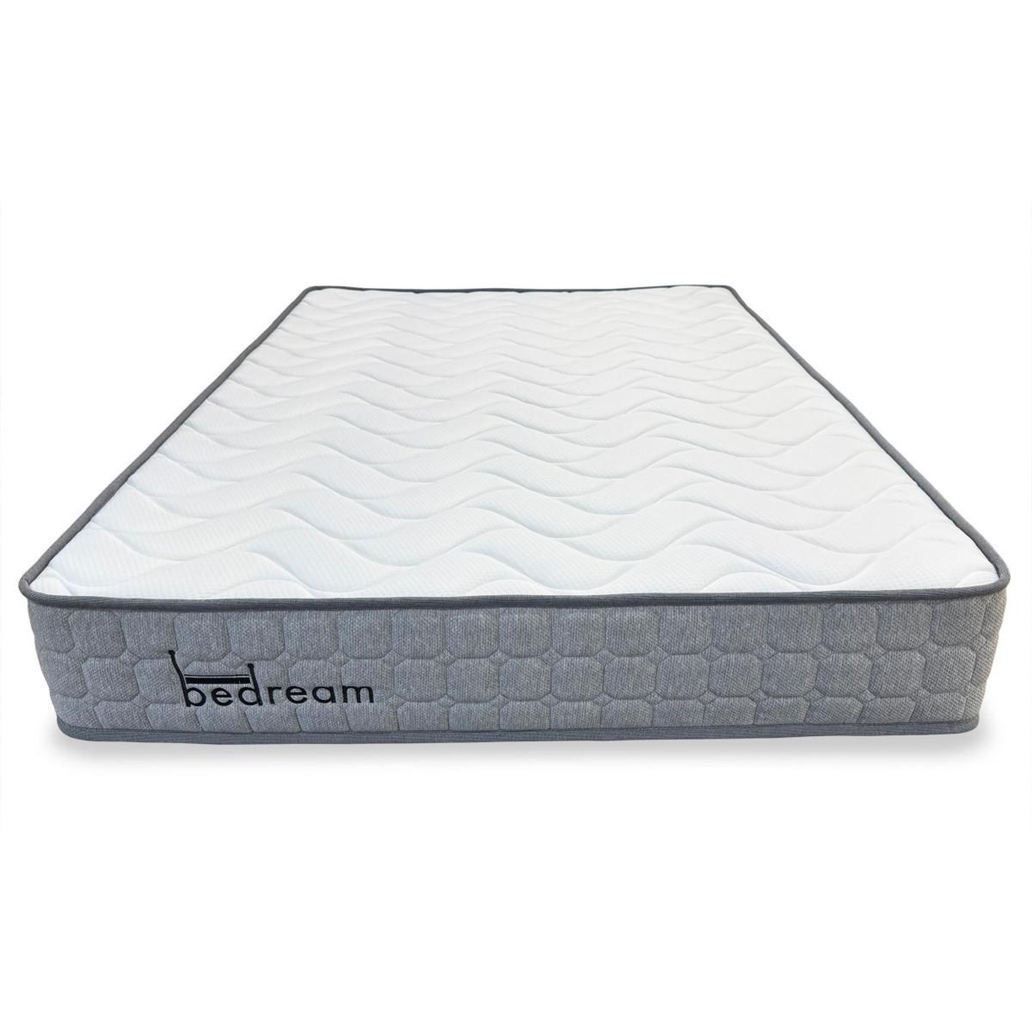 Voir la diapositive 2 : Paris Prix Matelas à ressorts ensachés  goodream  140x190cm blanc