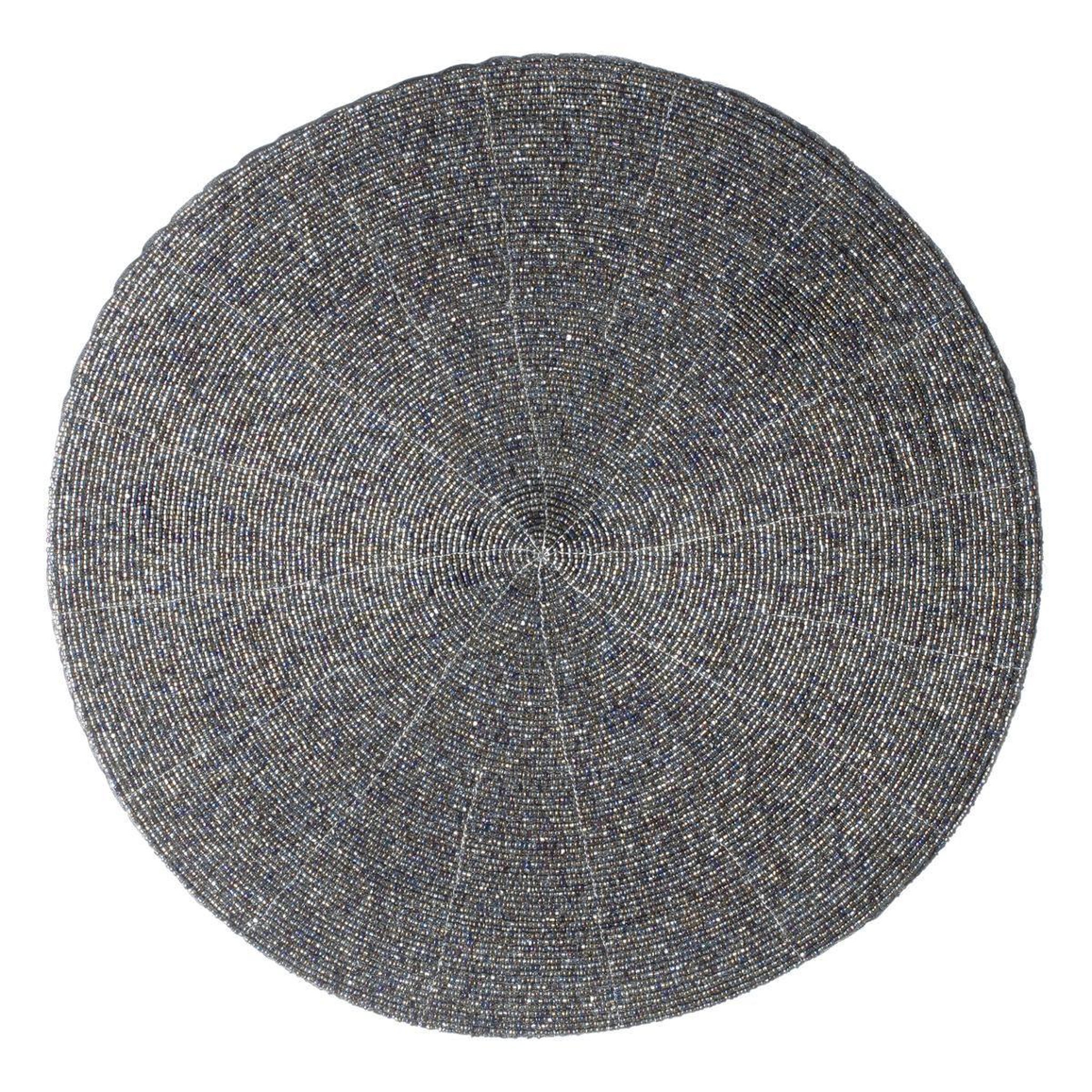 SECRET DE GOURMET Set de table  perly  35cm gris