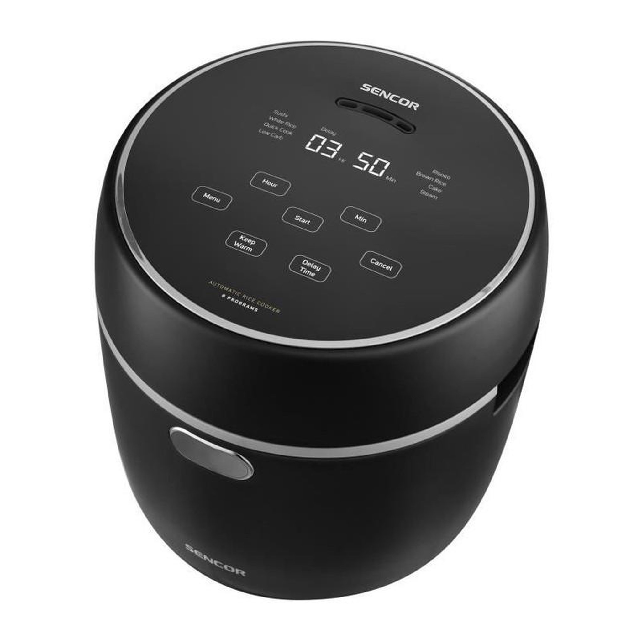 Voir la diapositive 5 : SENCO Cuiseur a riz - SENCOR - SRM 0671BK - 350 W - 0,6 L - Noir