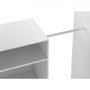 Voir la diapositive 5 : MARKET24 Kit dressing 2 colonnes - Décor blanc - 6 tiroirs - 2 barres de penderie - L 177 x P 48 x H 200,2 cm - COMBI