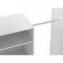 Voir la diapositive 5 : MARKET24 Kit dressing 2 colonnes - Décor blanc - 6 tiroirs - 2 barres de penderie - L 177 x P 48 x H 200,2 cm - COMBI