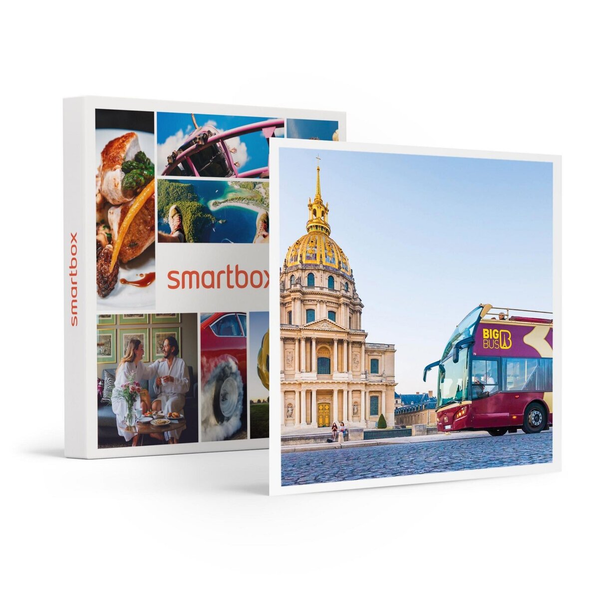 Smartbox Visite de Paris en famille sur 2 jours en bus à impériale - Coffret Cadeau Sport & Aventure