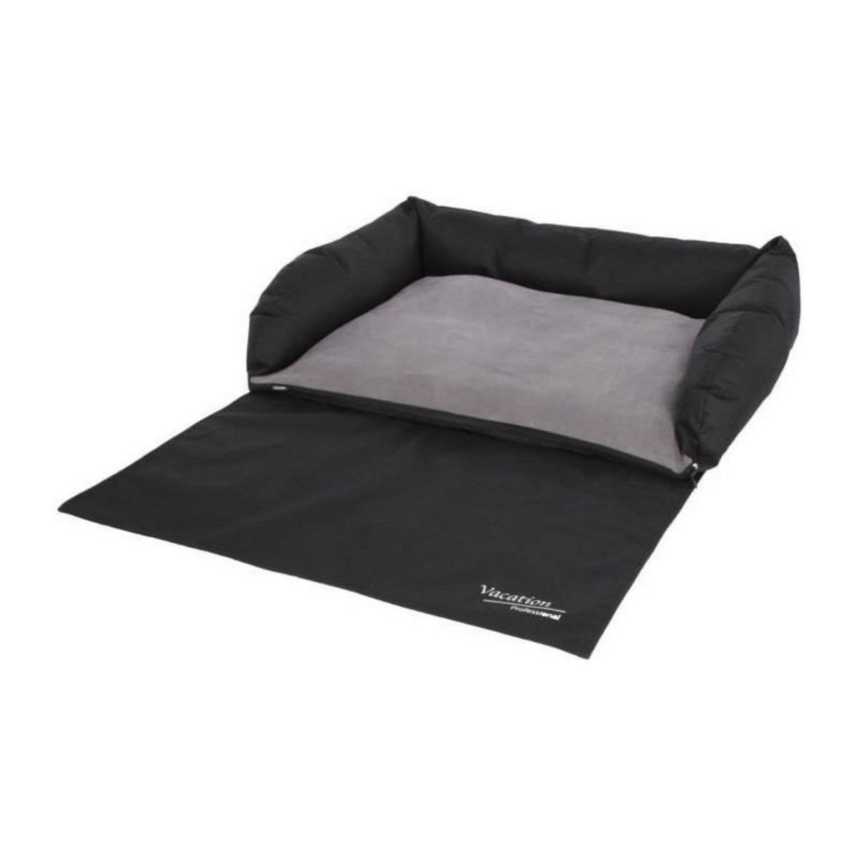 KERBL Coussin pour coffre - KERBL - 80583 - Gris/noir - 80x60cm