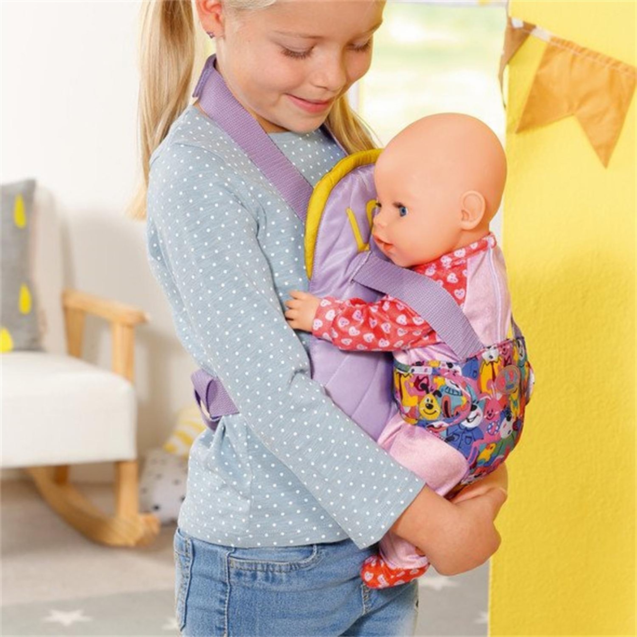 Voir la diapositive 2 : Zapf Creation Porte-bébé pour poupées