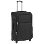 Voir la diapositive 3 : VIDAXL Ensemble de valises souples 3 pcs Noir
