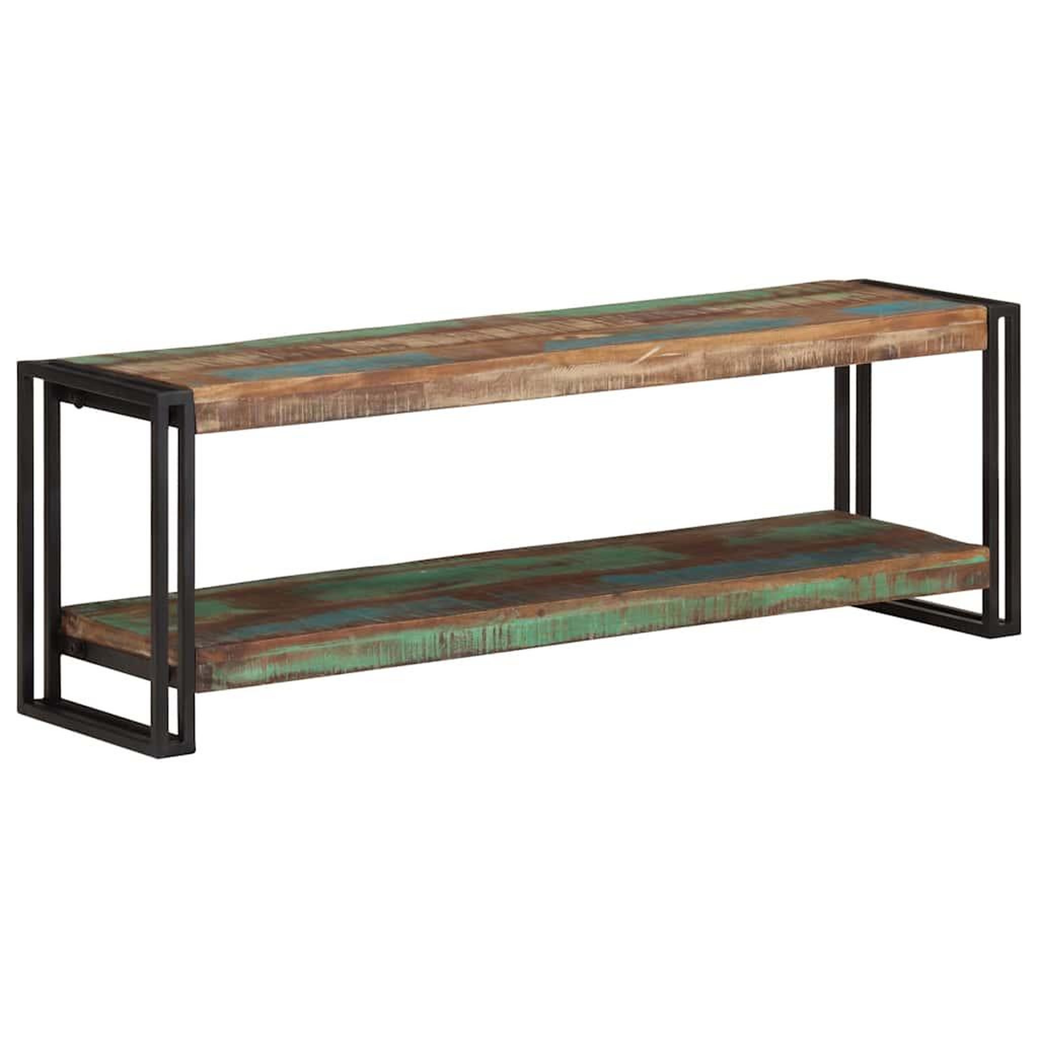 Voir la diapositive 1 : VIDAXL Meuble TV 120x30x40 cm Bois de recuperation massif