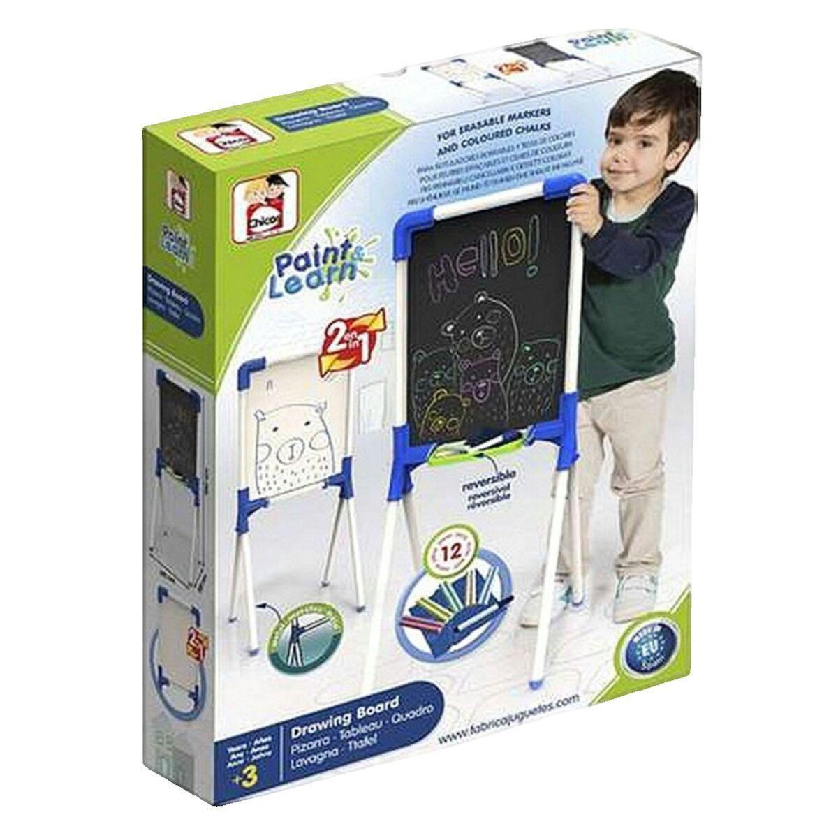Chicos Tableau 2 en 1 Chicos Paint & Learn
