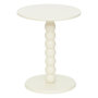 Voir la diapositive 1 : ATMOSPHERA Table d'Appoint Design  Chamlo  46cm Ivoire