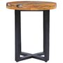 Voir la diapositive 4 : VIDAXL Table basse 40x45 cm Bois de teck massif et polyresine