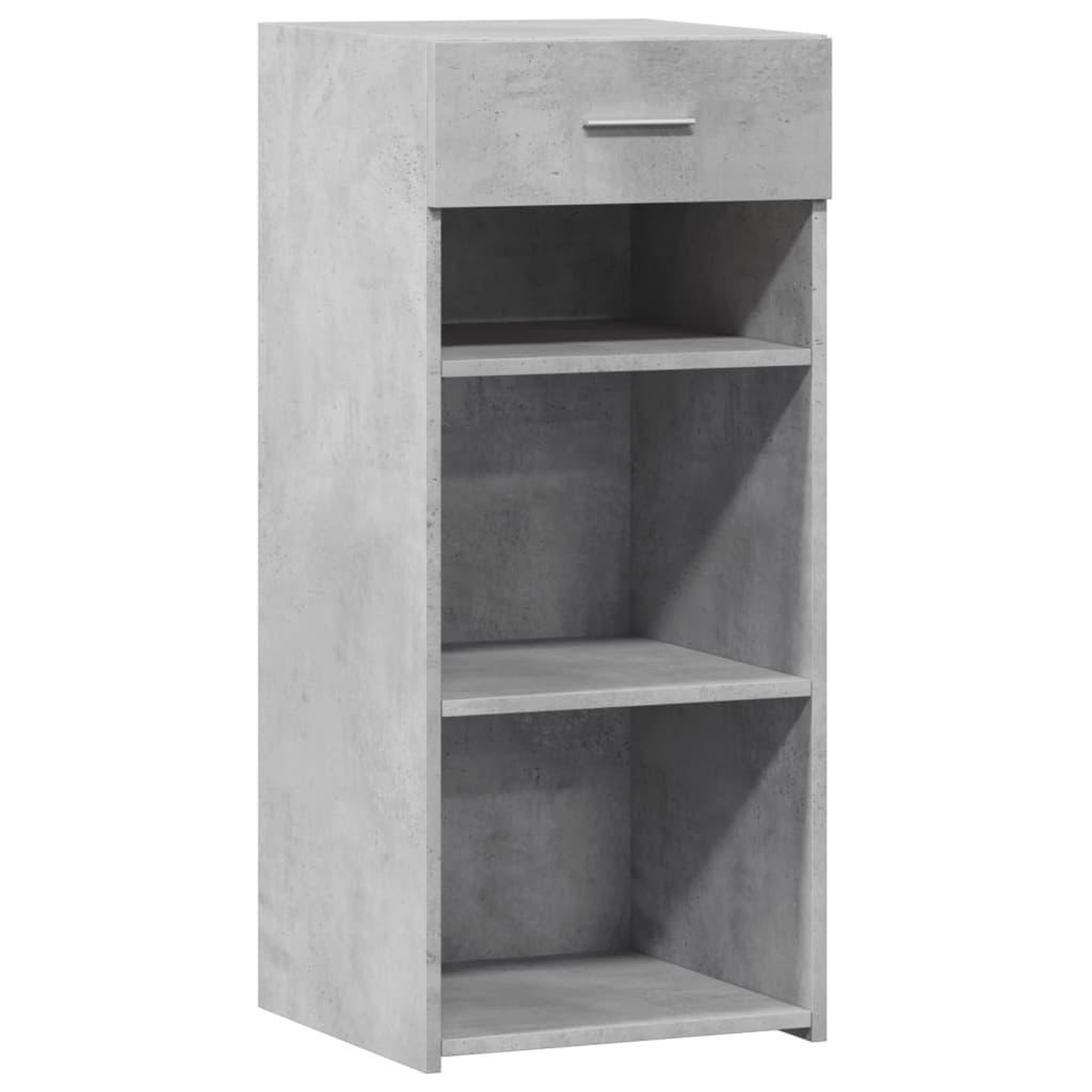 Voir la diapositive 2 : VIDAXL Buffet gris beton 40x42,5x93 cm bois d'ingenierie