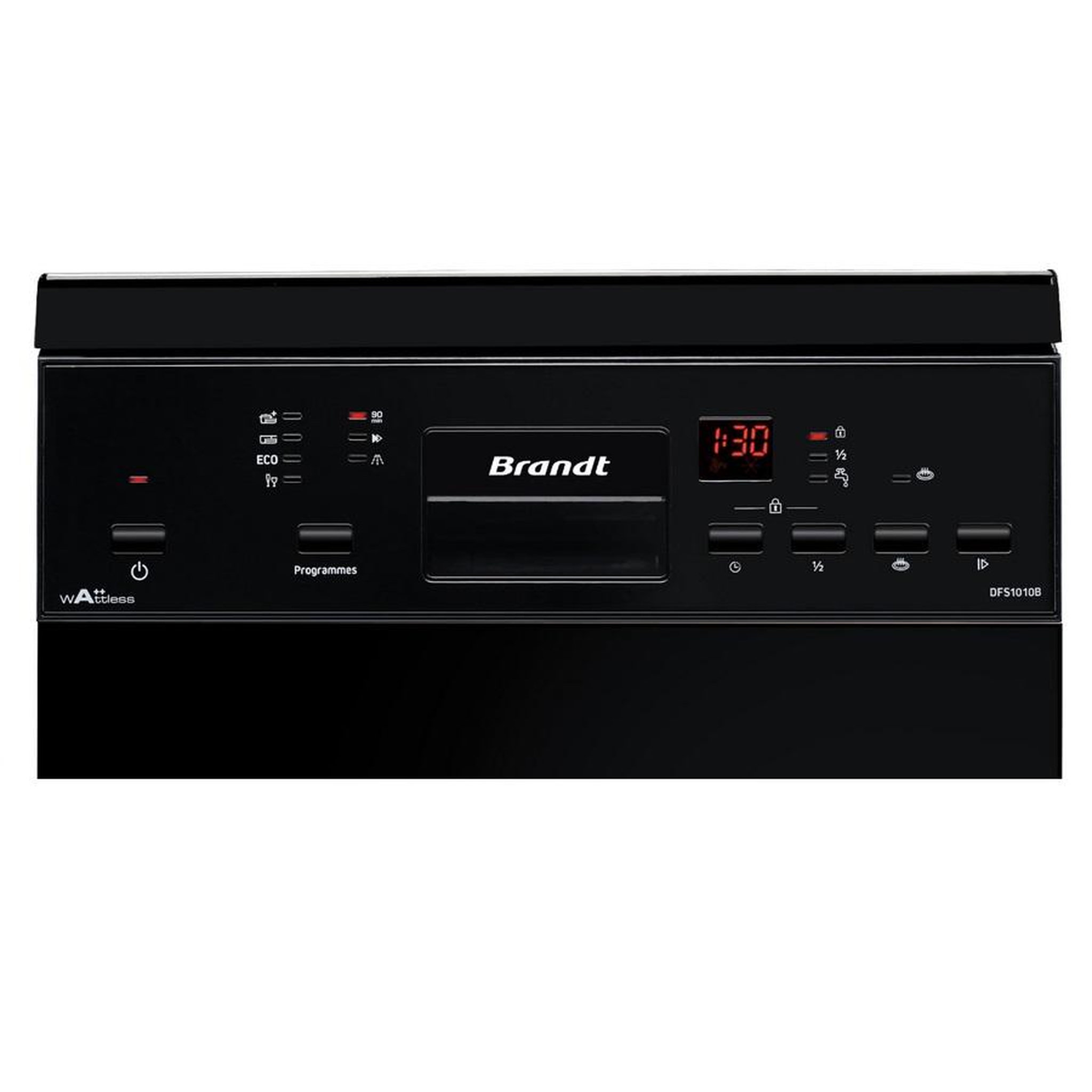 Voir la diapositive 5 : BRANDT Lave-vaisselle 45cm 10 couverts 47db - dfs1010b