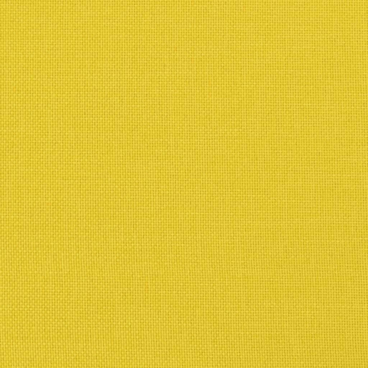 VIDAXL Ensemble de canapes 2 pcs avec coussins Jaune clair Tissu