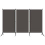 Voir la diapositive 1 : VIDAXL Cloison de separation 3 panneaux Anthracite 260x180 cm