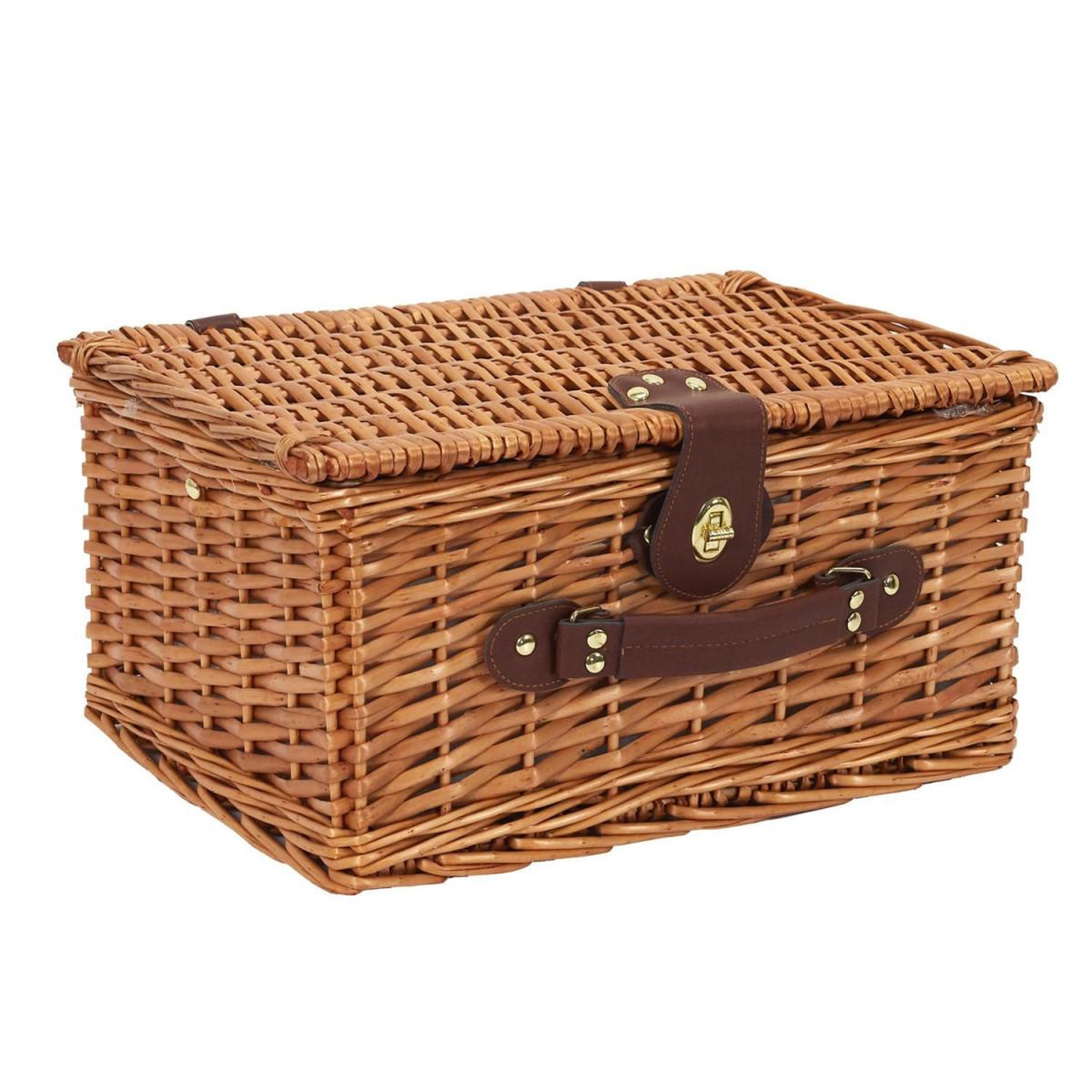 COOK CONCEPT Panier de Pique-Nique  4 Personnes  38cm Naturel