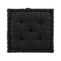 Voir la diapositive 1 : Paris Prix Coussin de Sol  Twily  50x50cm Noir