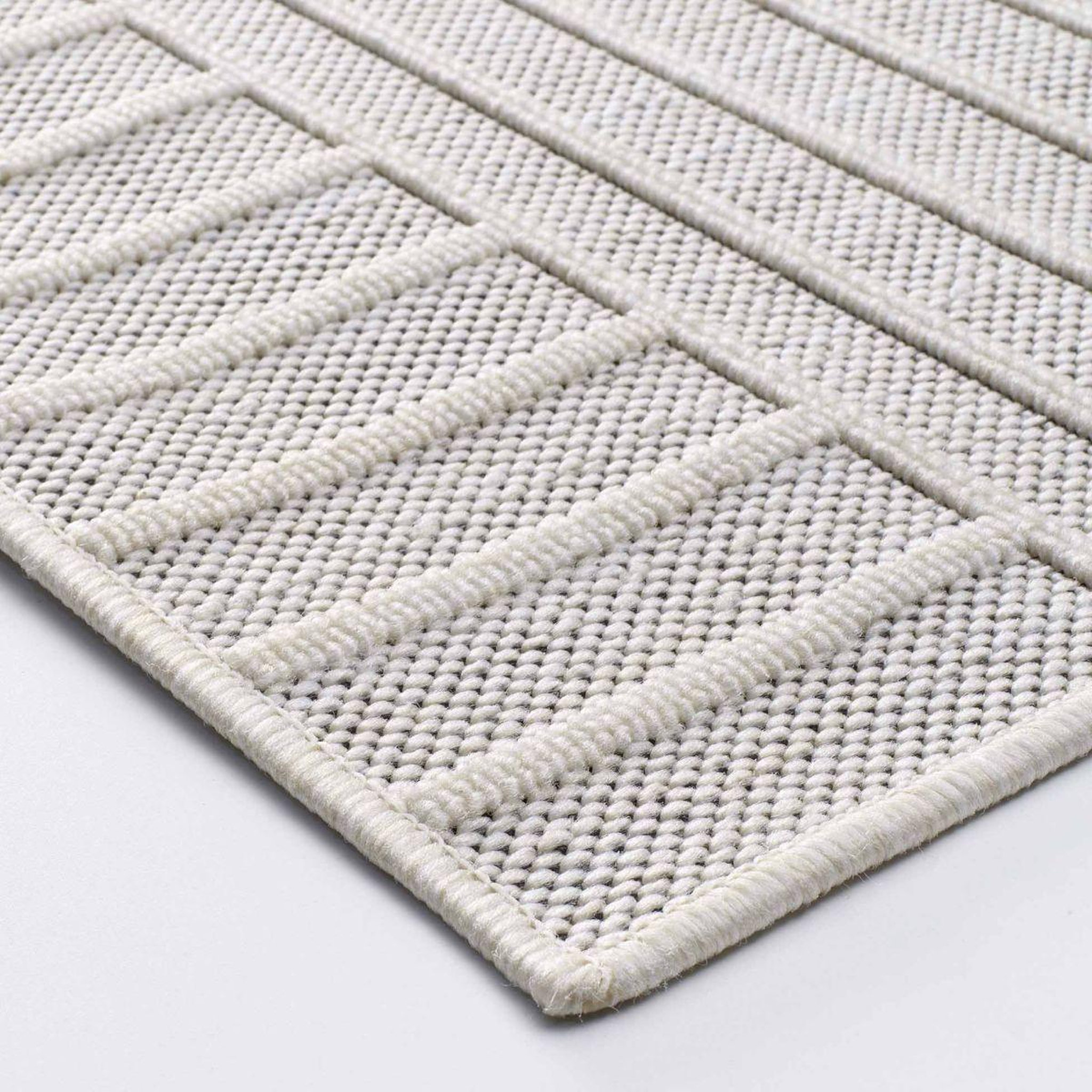 Voir la diapositive 2 : Douceur d'Intérieur Tapis déco tissé  ezio  160x230cm naturel