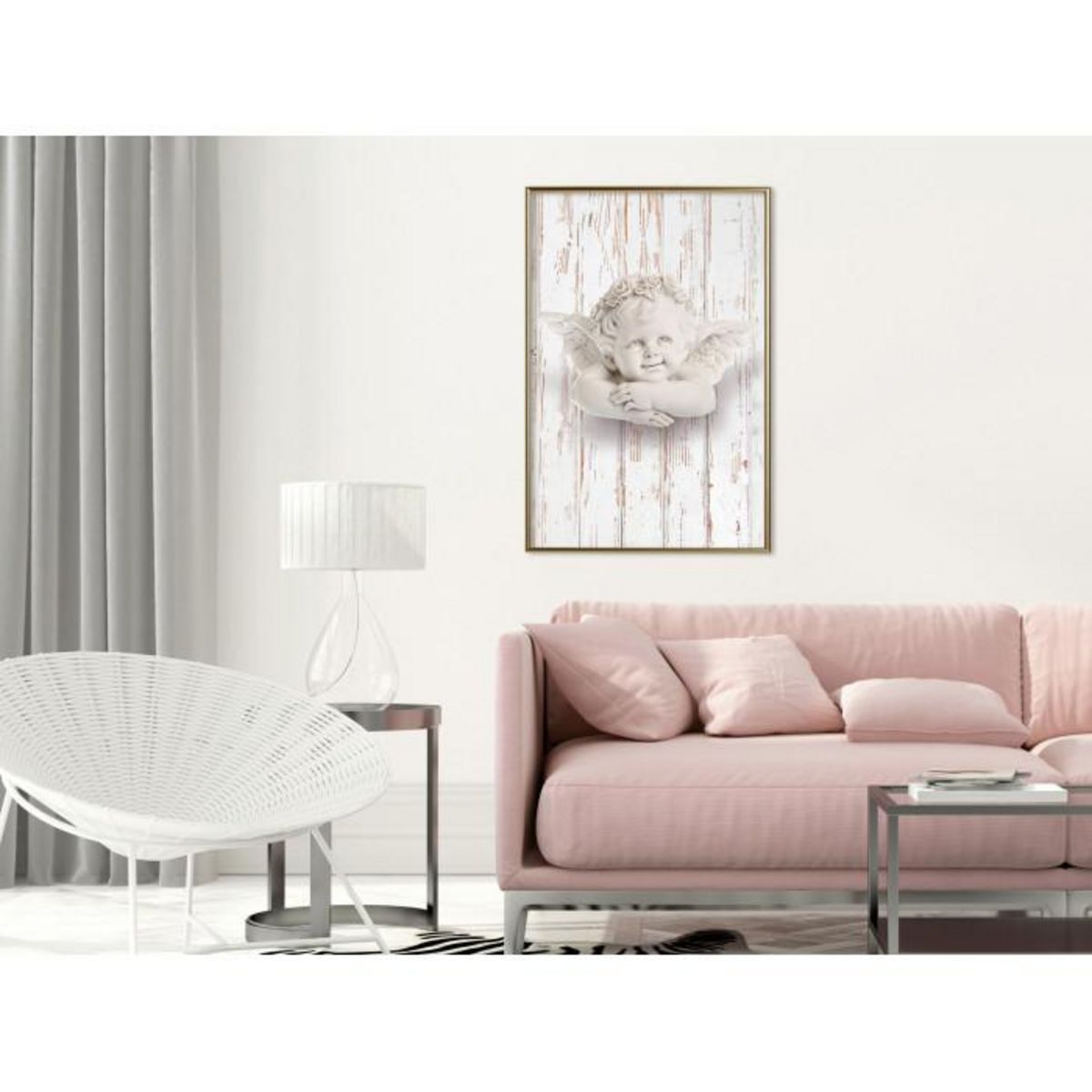 Paris Prix Affiche Murale Encadrée  Happy Thought