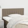 Voir la diapositive 1 : VIDAXL Tete de lit Taupe 90x5x78/88 cm Tissu